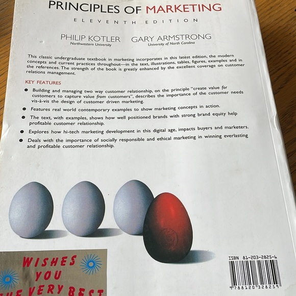 Principles of Marketing by Philip Kotler and Gary Armstrong - Picture 2 of 2